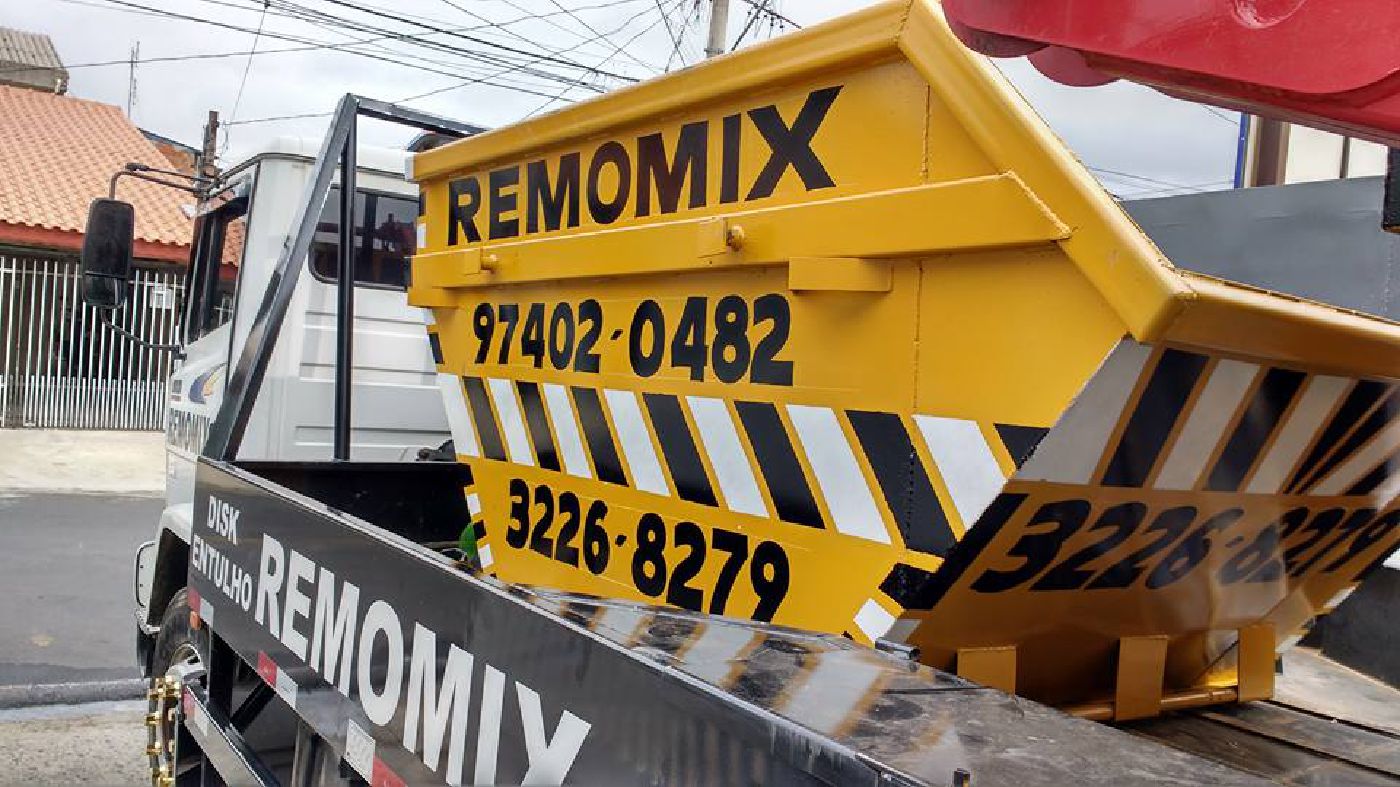 remomix sorocaba disk entulho remomix